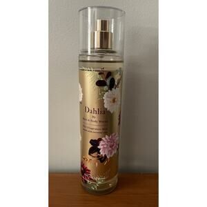 Dahlia Bath & Body W fine fragrance mist essential oils pear praline musk 8‎ oz
